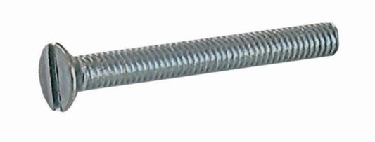 Slotted head bolt, zinc-plated steel 6x20 - bag of 11 pcs