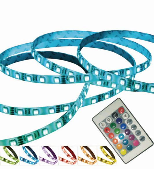 LED STRIP KIT 5 meters RGB - 4W/m, cuttable including 36W driver