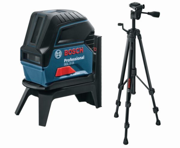 GCL 2-plane red laser pack - 15M + tripod included