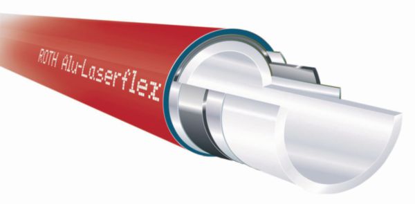 Tube Alu-Laserflex Ø 16 x 2 mm 200ml