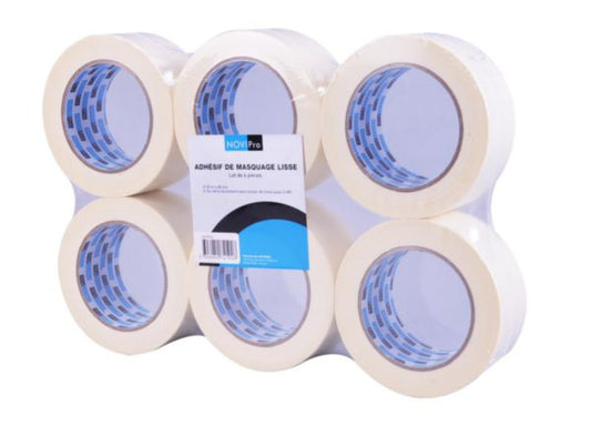 Pack of 24 adhesive masking tape rolls, 48 ​​mm x 50 m, L