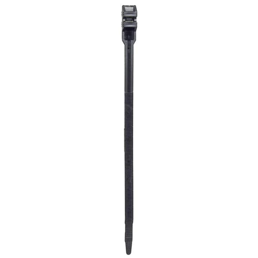 Black polyamide 12 cable ties D 9x265 mm box of 100 PCE