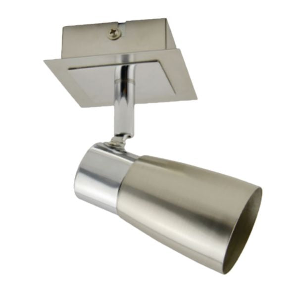 Brushed Aluminum Coat Hook GU10 50W max