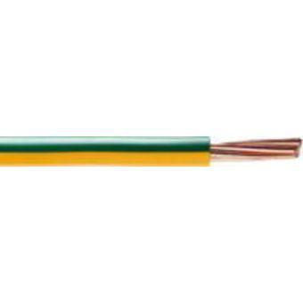 H07 green and yellow cable section 6 mm² crown of 100 ml