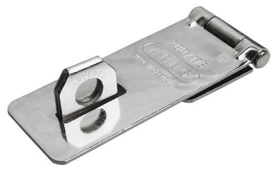 ABUS 200 safety padlock holder with anti-corrosion treatment L. 115 x W. 47 mm