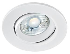 Adjustable recessed LED spotlight 7W 3000K