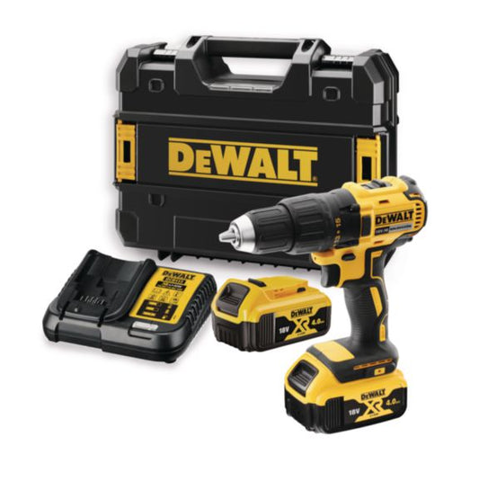 XR 18V ​​Compact Brushless Drill Driver + 2 4 Ah batteries + charger - TSTAK