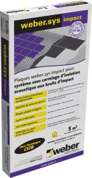 KIT WEBER.SYS IMPACT 5M² RAPID GR Ref. 113466 KIT WEBER.SYS IMPACT 5M² RAPID GR