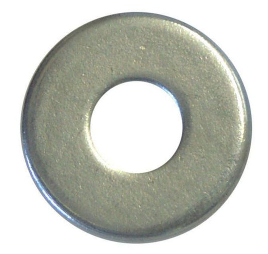 Wide flat washer in zinc-plated steel ø 10 mm bag of 15 pieces