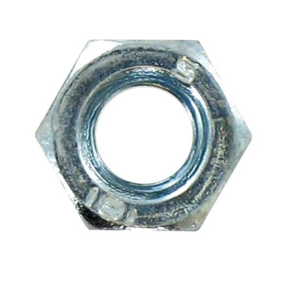 Hexagon nuts in zinc-plated steel ø 12 mm bag of 3 pieces