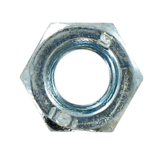 Hexagon nuts in zinc-plated steel ø 6 mm bag of 31 pieces