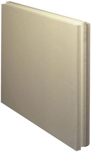 CAROPLATRE smooth facing plasterboard L. 66 x W. 50.5 x D. 5 cm