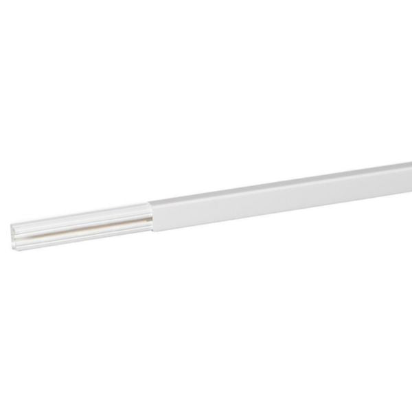 DLPLUS NF pure white molding without partition L. 2.10 m W. 20 mm 7 cables 2.5²