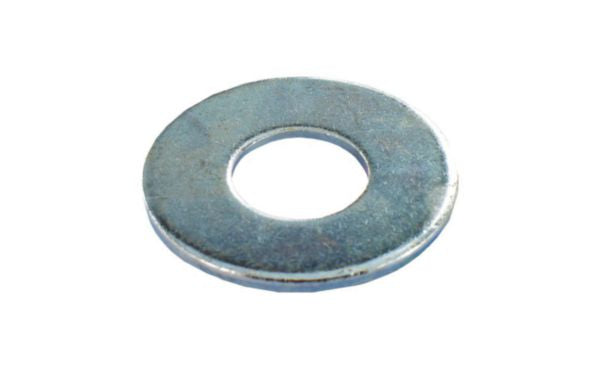 Wide flat washer in zinc-plated steel ø 6 mm box of 500 pieces 