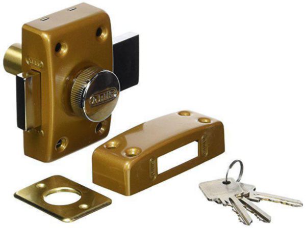 CLASSIK lock cylinder 50 mm bronze button