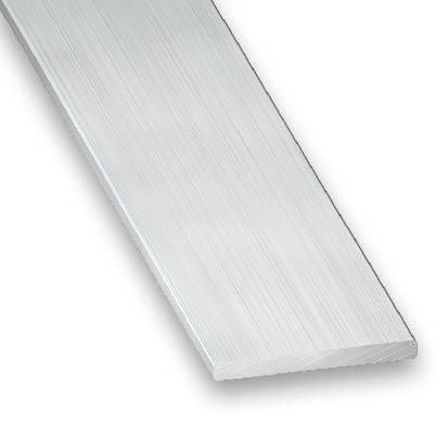 Raw aluminum plate h. 30 x l. 2mm