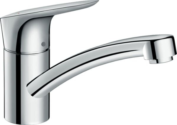 LOGIS chrome sink mixer with swivel spout L. 37 x W. 28 x H. 7 cm