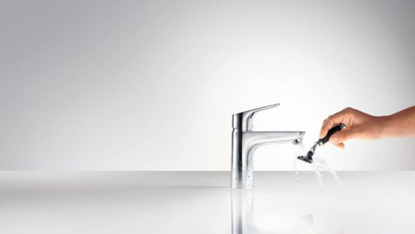 FOCUS E2 coolstart 2 speed basin mixer chrome