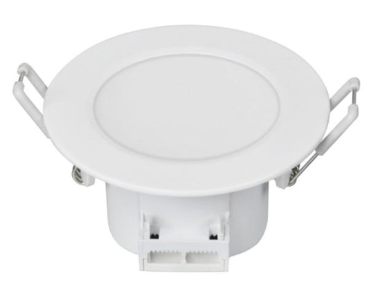 Spot fixe à encastrer LED 7W 520lm 3000K 100° Dimmable 230V IP65, Ø70, H47mm