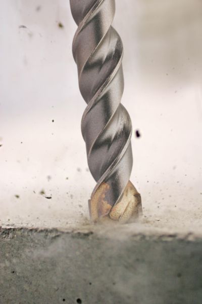 Cylindrical shank drill bit for drilling concrete and stone L. 100 x ø 6 mm