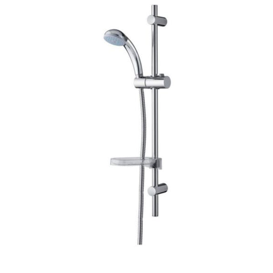 EQUO shower bar kit and chrome-plated ABS hand shower