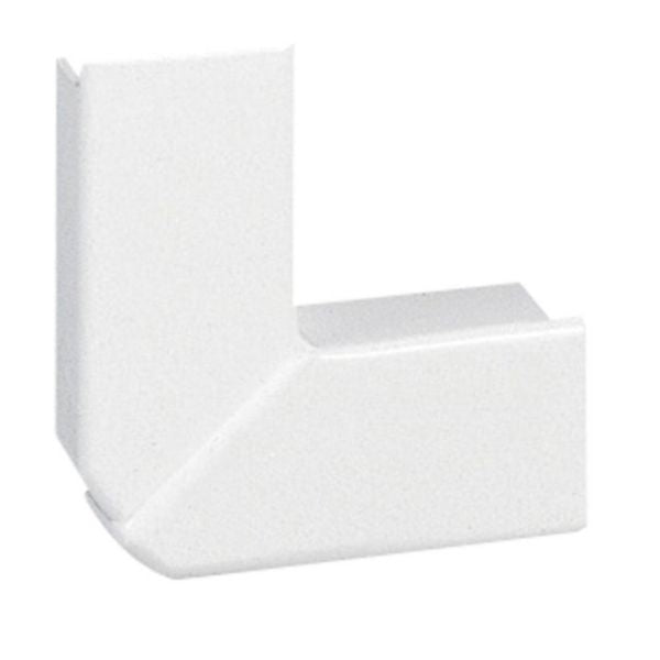 Variable flat angle for DLPLUS NF pure white moulding l. 20 mm h. 12.5 mm angle 85-95 °