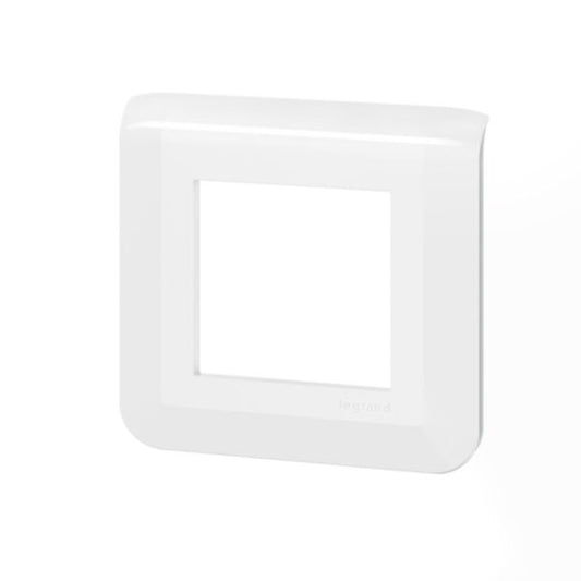 Mosaic 3 - 2-module finishing plate White