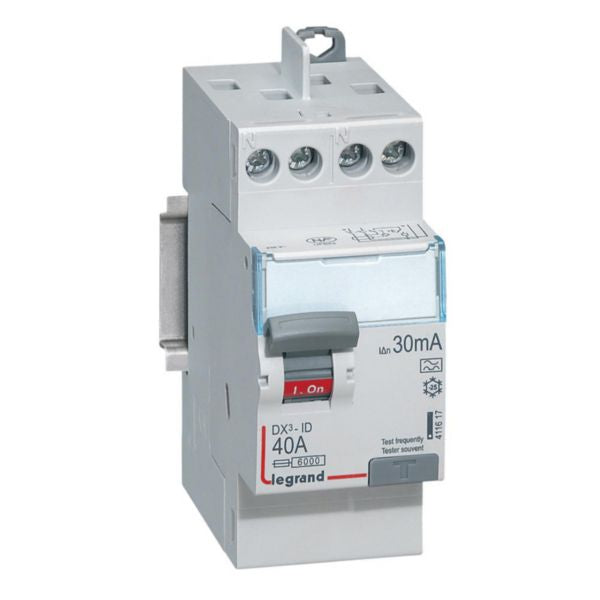 DX3 differential switch with screw 30mA 40A type A