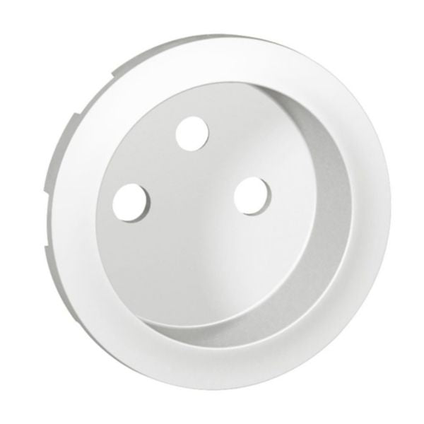 NF CELIANE cover plate 2P+T standard white socket depth 30.25 mm