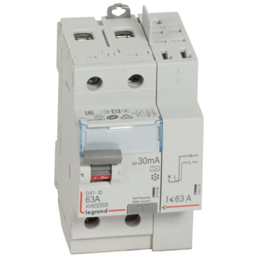 Interrupteur différentiel DX3 auto 30mA 40A type A