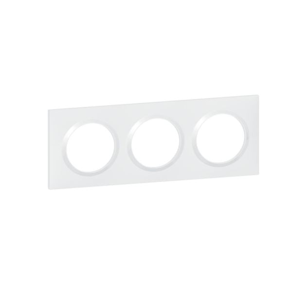 DOOXIE 3-POST PLATE WHITE