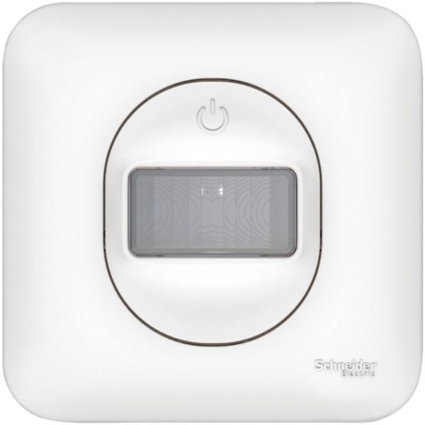 Automatic switch (motion detector) OVALIS® 350 W 2 wires in smooth white PVC