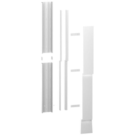 RESI9 trunking kit 13 modules 2 parts L. 2 x 1.2 m depth 63 mm