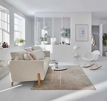 Peinture murs et plafonds GoodHome blanc mat 10L
