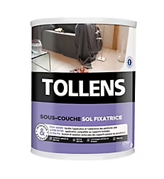Sous-couche sol fixatrice Tollens blanc 0,75L