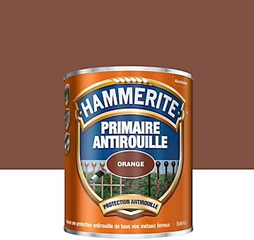 Primaire antirouille métaux ferreux Hammerite orange 0,75L