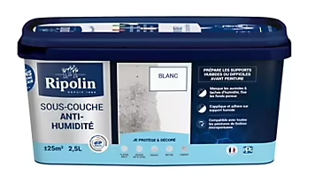 Sous-couche anti-humidité intérieur mat Ripolin 2,5L