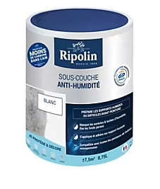Sous-couche anti-humidité intérieur mat Ripolin 0,75L