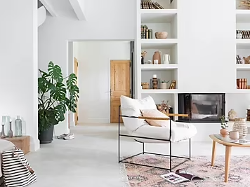Peinture murs, plafonds et boiseries éclat de blanc V33 blanc mat 10L