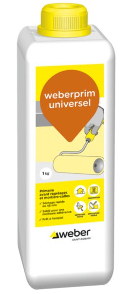 Primaire WEBERPRIM UNIVERSEL bidon 1 kg