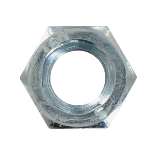 Hexagon nuts in zinc-plated steel ø 6 mm box of 500 pieces