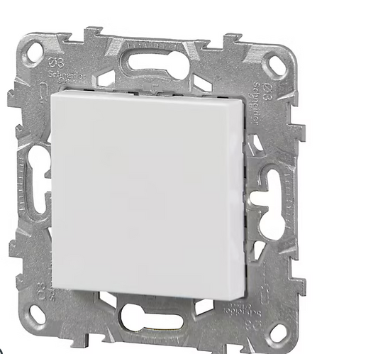 Mécanisme obturateur Schneider Electric Unica Déco blanc