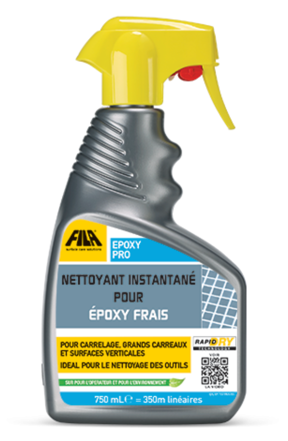 Nettoyant Dépolluant Epoxy Pro 750ml - nettoyant instantané pour mortier époxy frais