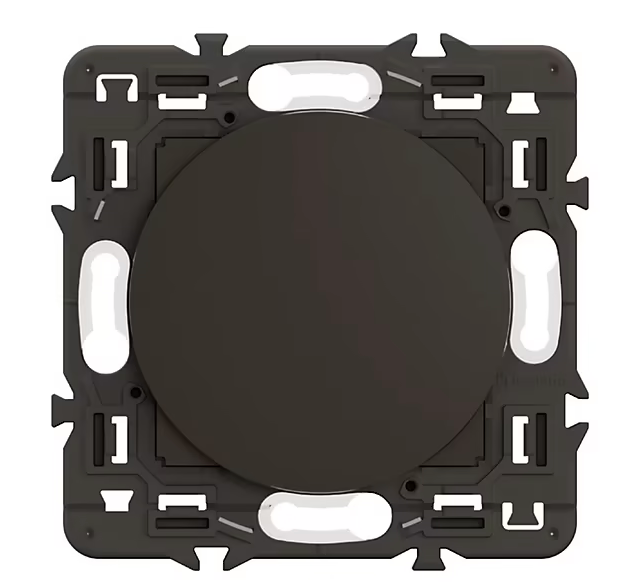 Obturateur Legrand Céliane noir sans plaque