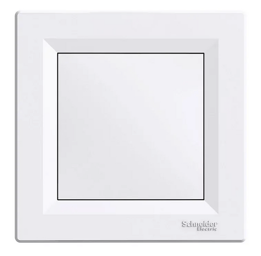 Obturateur complet Schneider Electric Asfora blanc