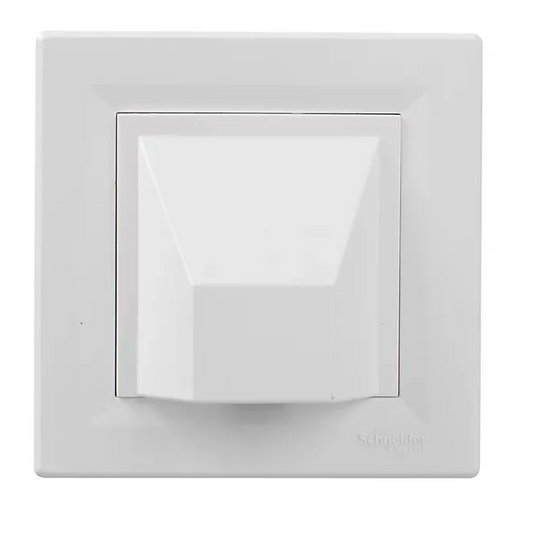 Sortie de câble complète Schneider Electric Asfora blanc