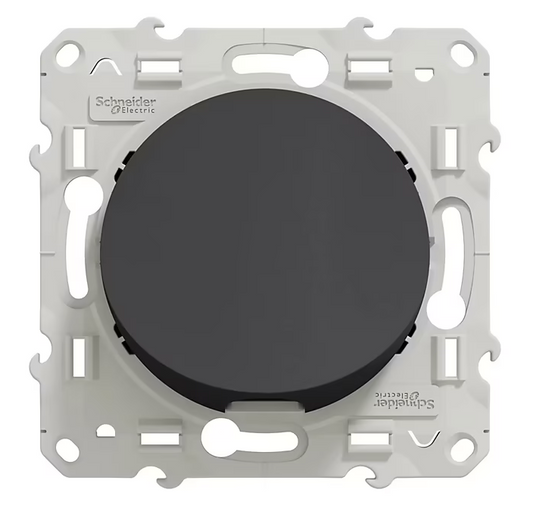 Mécanisme sortie de câble Schneider Electric Odace anthracite
