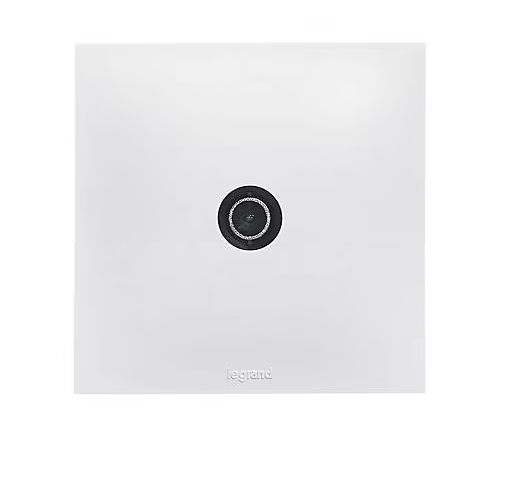 Prise TV simple Legrand Neptune Blanc mat
