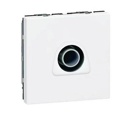 Mécanisme prise TV mâle ø9,5 mm 2 modules Legrand Mosaïc