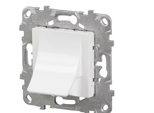 Mécanisme sortie de câble Schneider Electric Unica Déco blanc